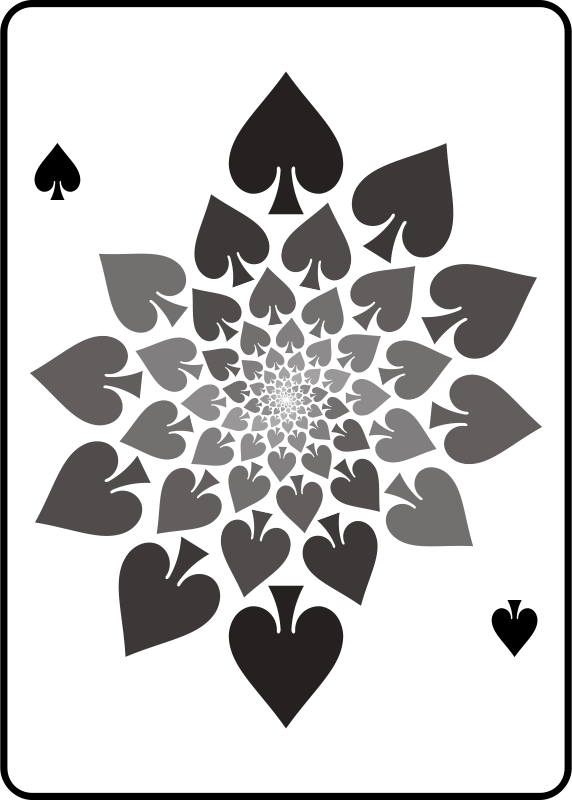 Infinity of spades