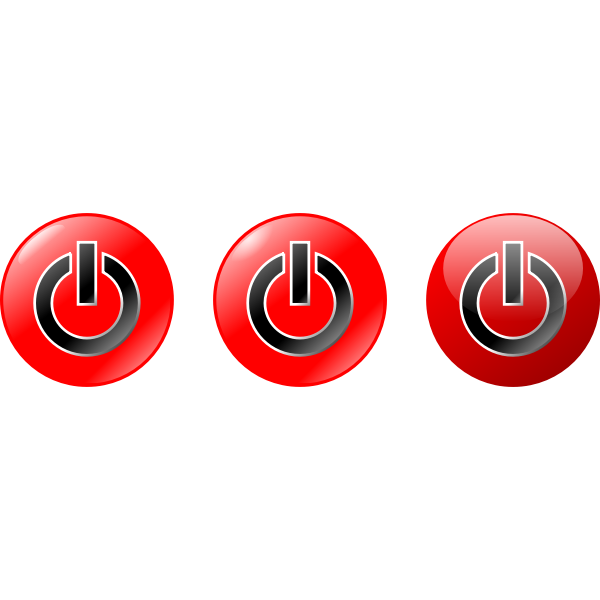 Download Power Buttons Free Svg