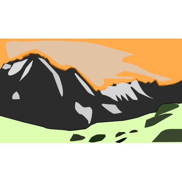 Free Free 93 Mountain Landscape Svg SVG PNG EPS DXF File