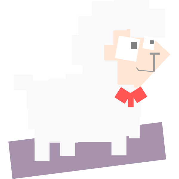 square animal 4 sheep