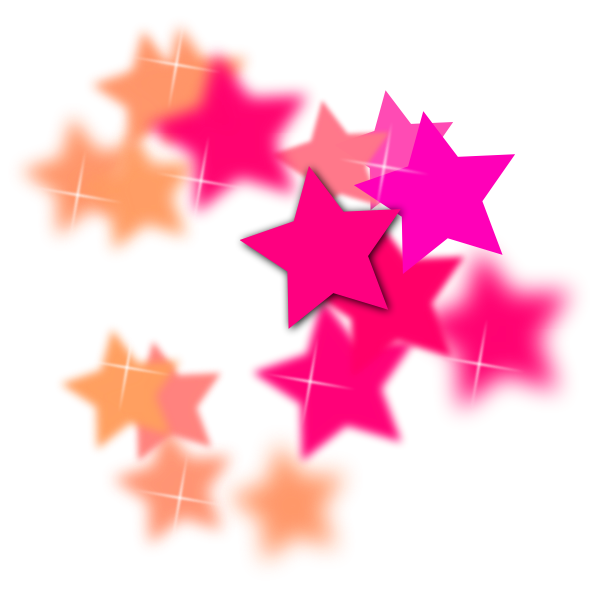 Download 3d Flying Stars Vector Image Free Svg