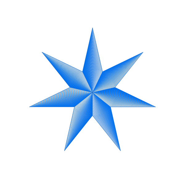 Blue star image