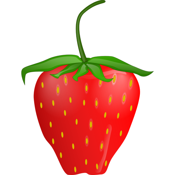Strawberry svg vector art printable fruit png Strawberry clipart summer fruit clipart summer fruit svg vector clipart summer fruit svg