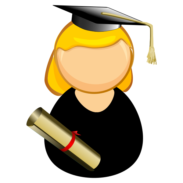 Download Graduated Student Free Svg