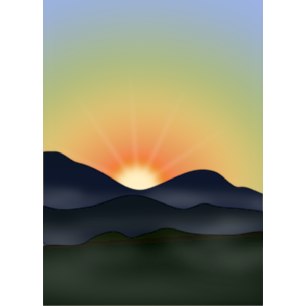 Free Free 168 Mountain Sunset Svg SVG PNG EPS DXF File