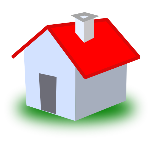 Vector graphics of a house icon