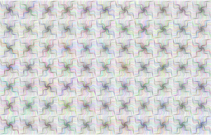 Swirls line light pattern