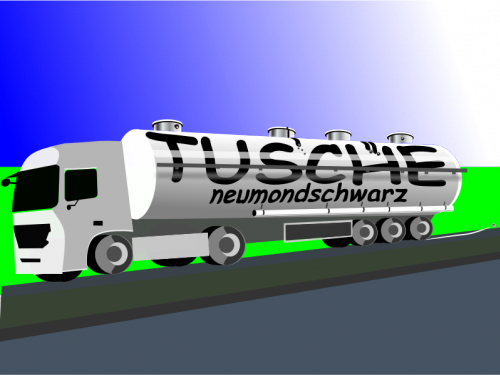 Road tanker truck