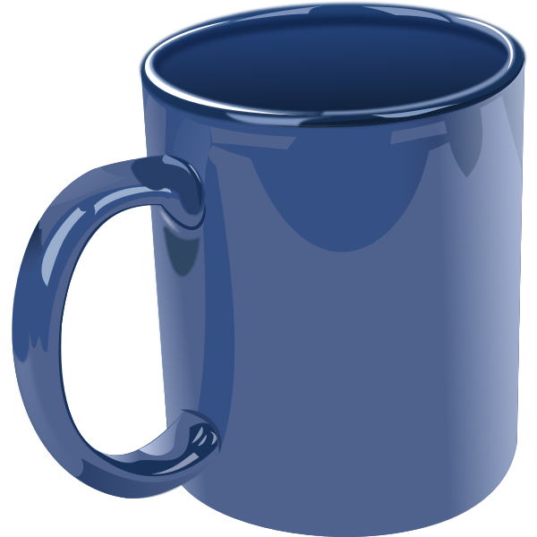 Vector clip art of photorealistic ceramic mug | Free SVG