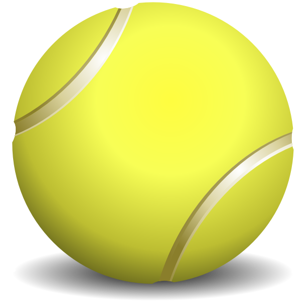 Yellow ball | Free SVG