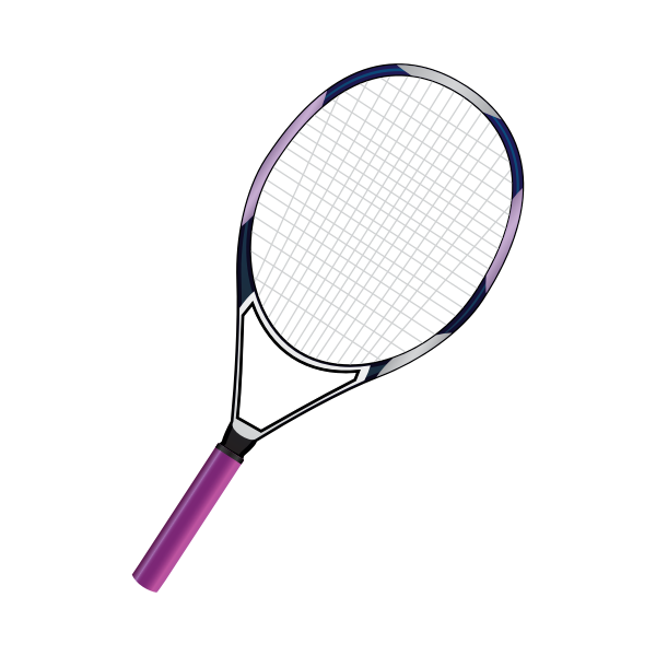 Tennis racquet vector image