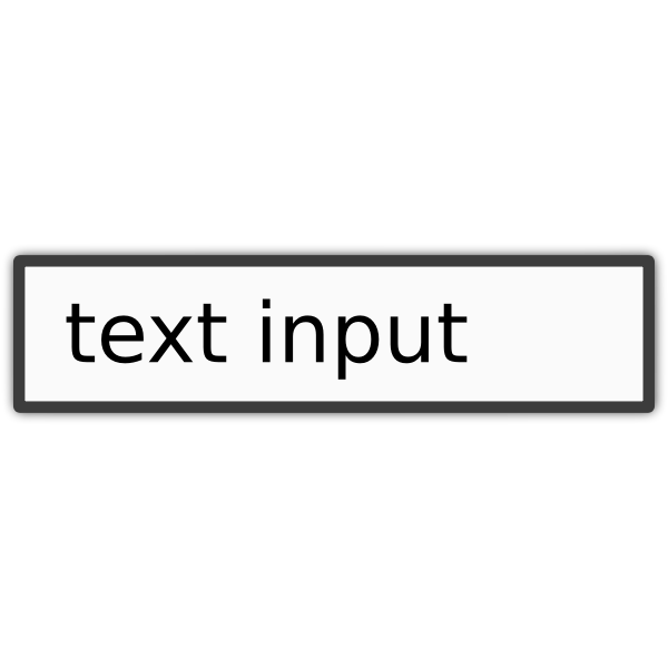 Download text input | Free SVG