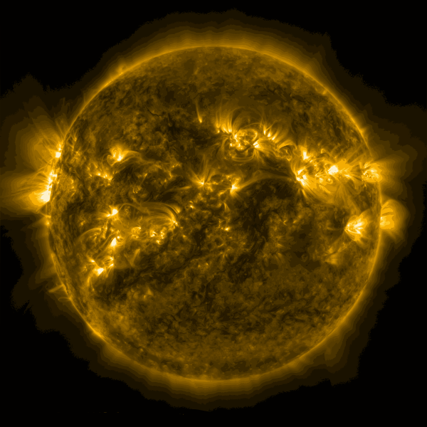 The sun by NASA