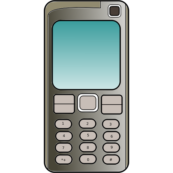 Mobile phone vector image