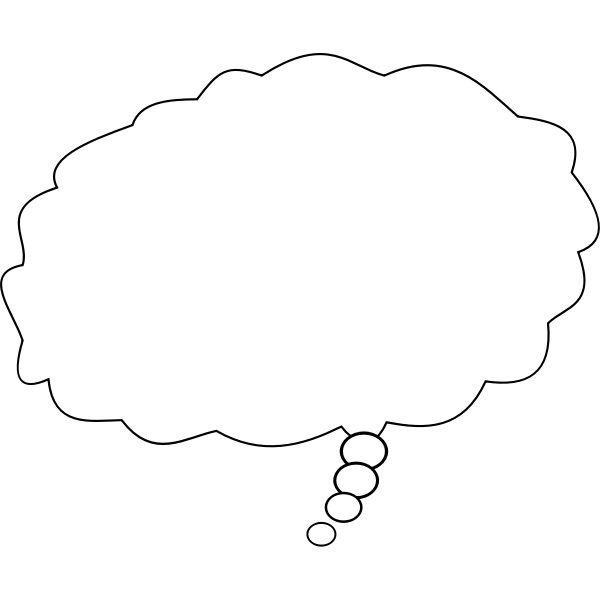 Thought balloon | Free SVG