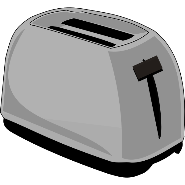 Vector drawing of toaster | Free SVG