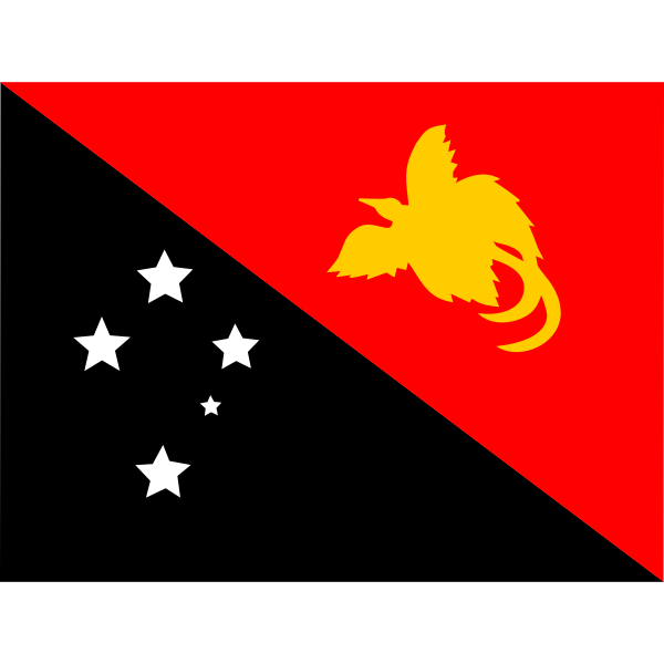 Flag of Papua New Guinea | Free SVG