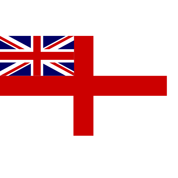 Download English Royal Navy historic flag vector image | Free SVG