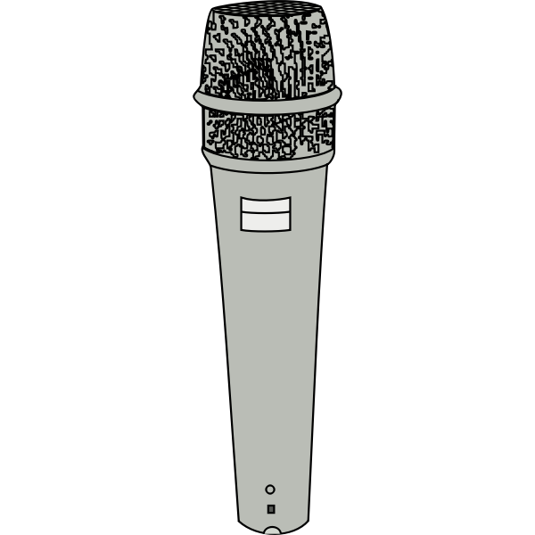 Microphone vector illustration