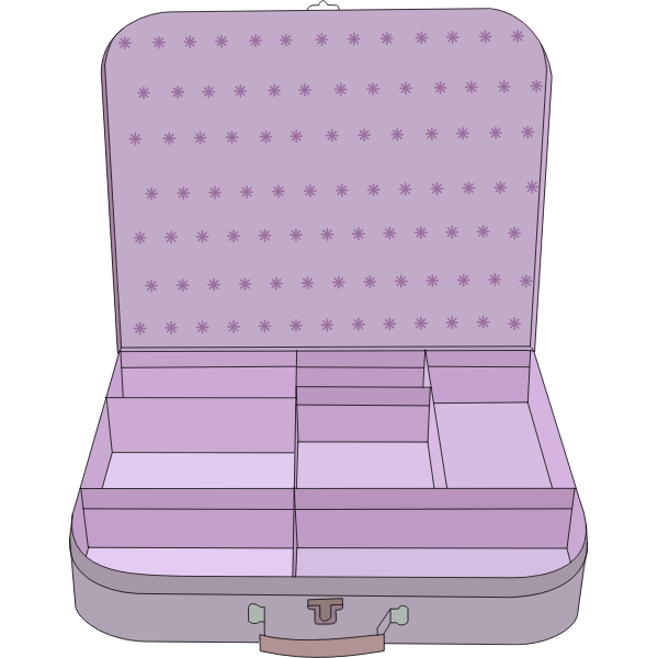 Suitcase vector graphics