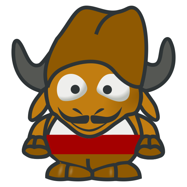 Mexican midget character vector graphics