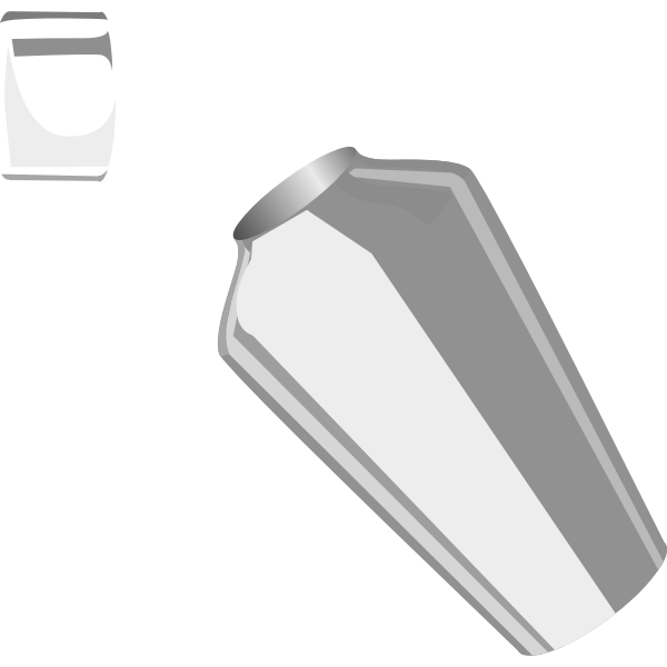 Silver cocktail shaker