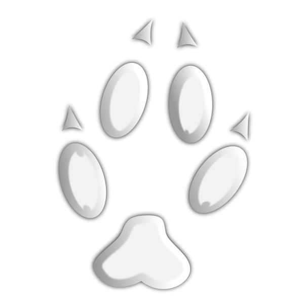 Footprint Of Wild Animal Free Svg