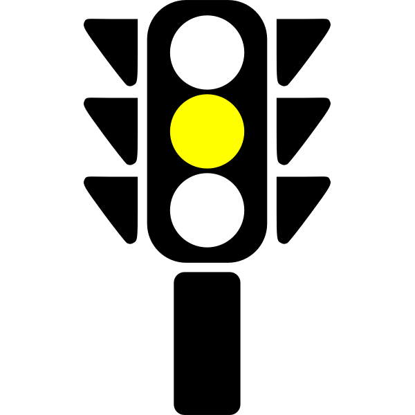 Traffic lights vector image | Free SVG