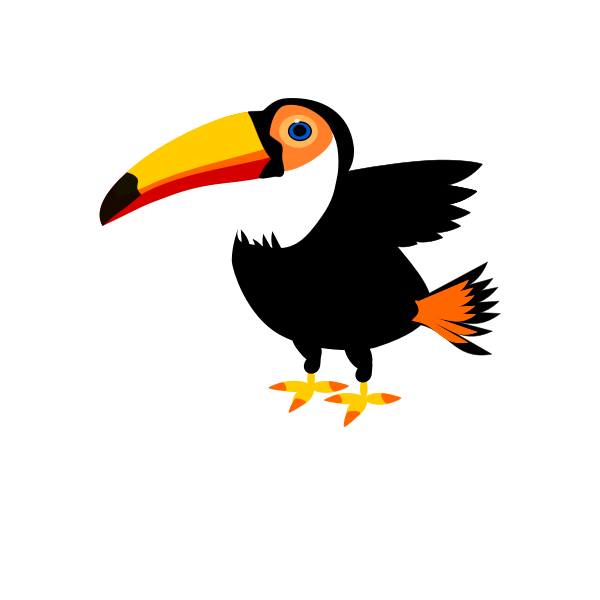 Toucan vector image