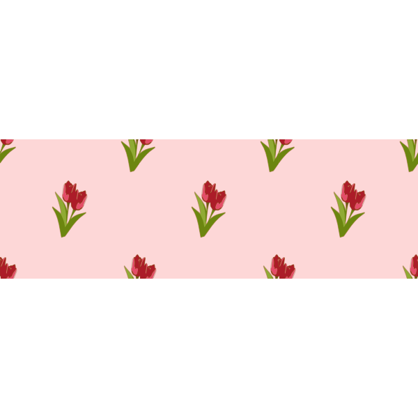 tulip seamless pattern