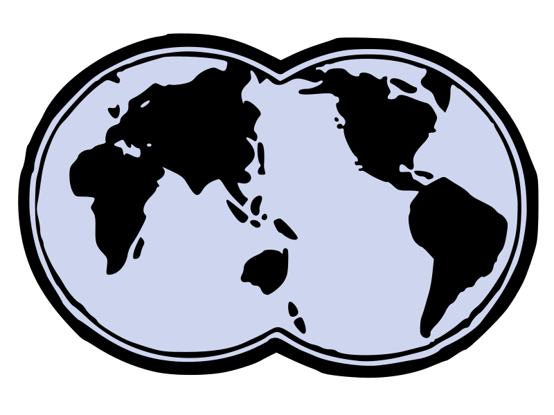 Two Globe Earth