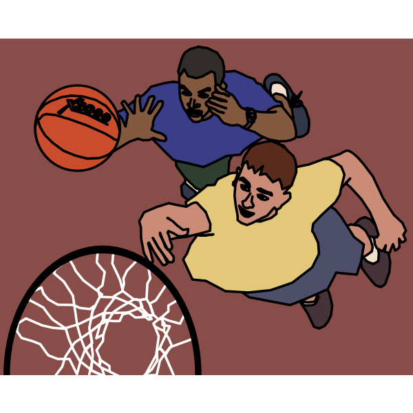 Guys and basketball