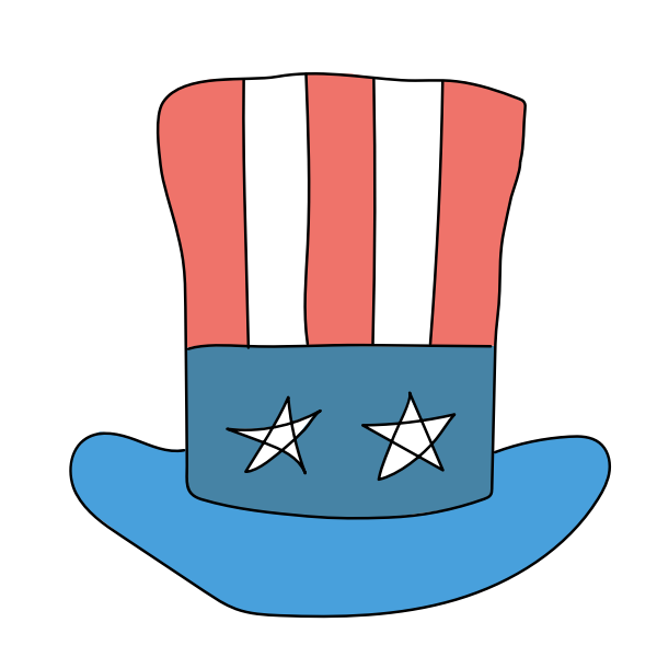 Download Usa Hat Full Prepared Free Svg