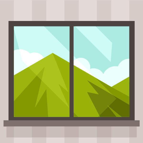 View through the window