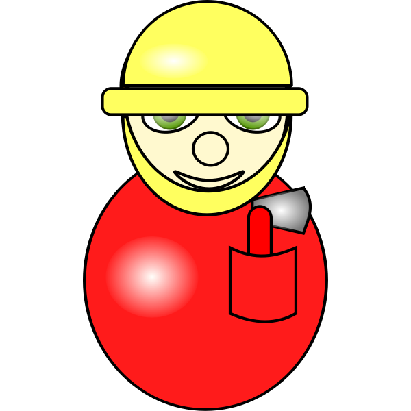 Fireman cartoon image