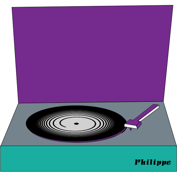 vinyl disc philippe coli 01
