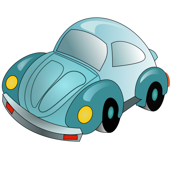 Cartoon car vector | Free SVG