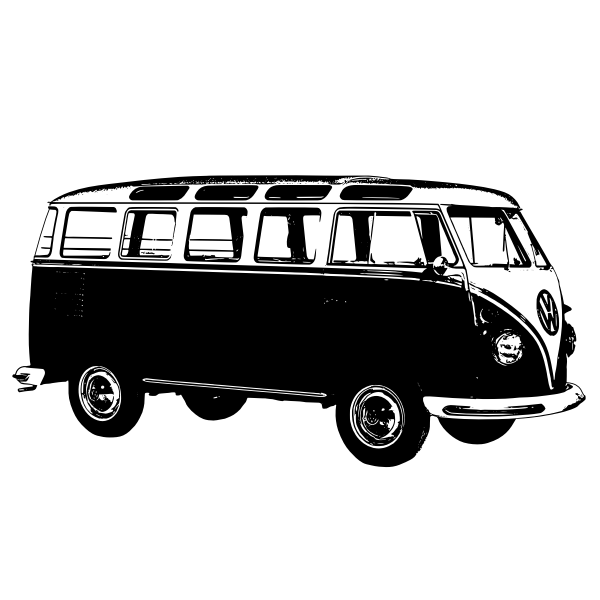 Vintage van vector graphics | Free SVG