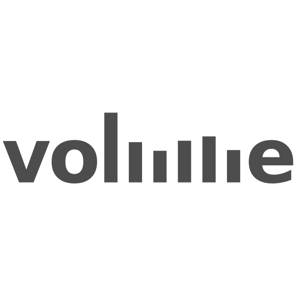 volume-text-logo-free-svg