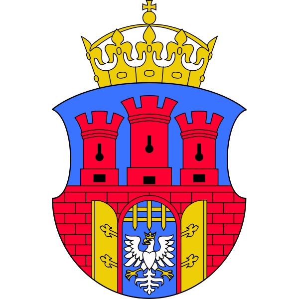Vector clip art of coat of arms of Krakow City