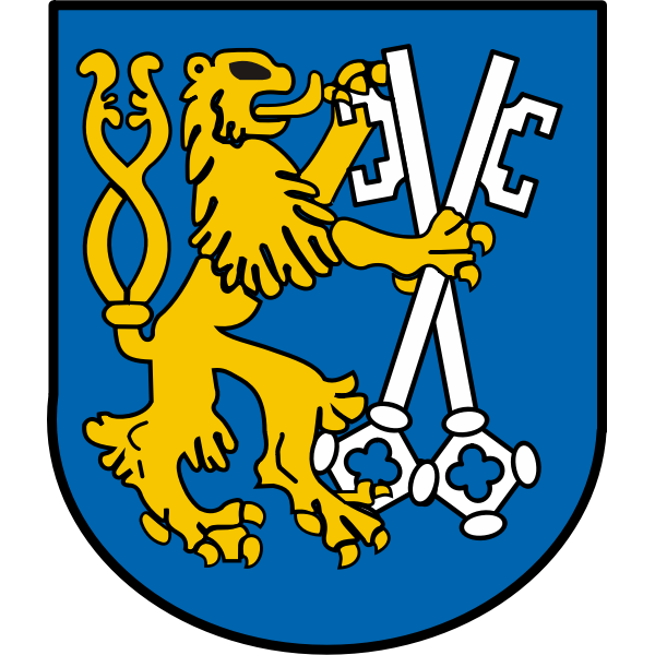 Vector graphics of coat of arms of Legnica City