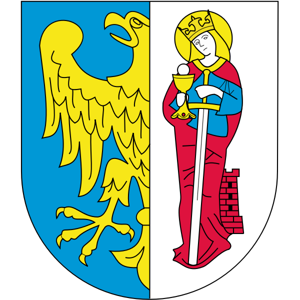 Vector image of coat of arms of Ruda-Slaska City