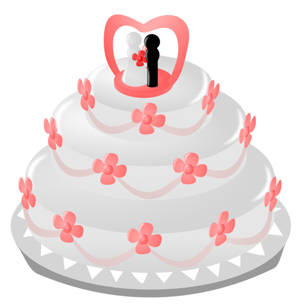 Download Wedding cake image | Free SVG
