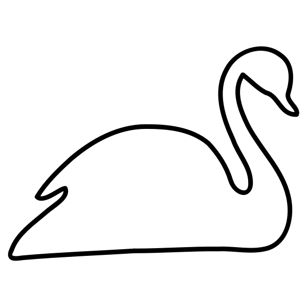 white swan | Free SVG