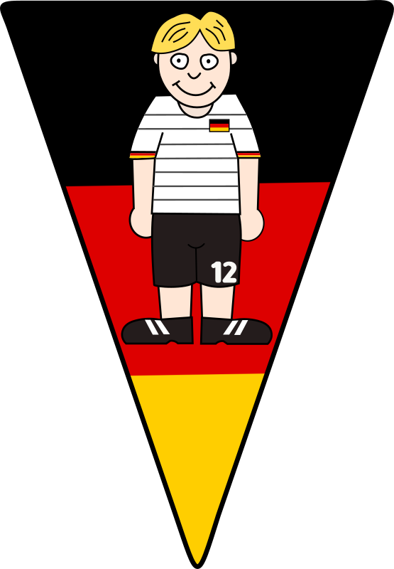Pennant Soccer player Germany 2021