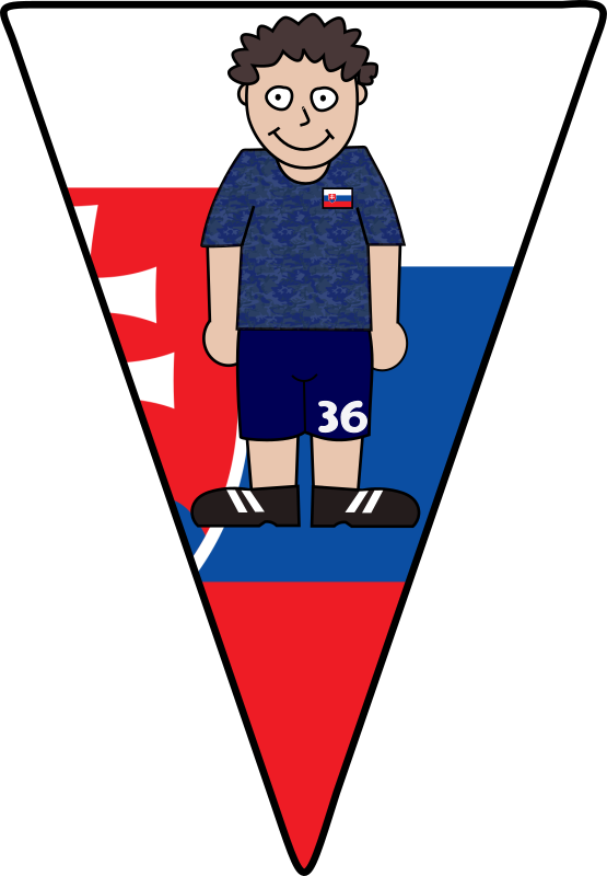 Pennant Soccer player Slovakia 2021