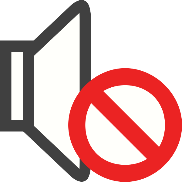 Windows mute icon vector image | Free SVG
