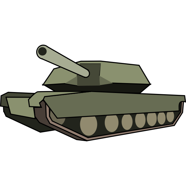 Tank vector graphics | Free SVG