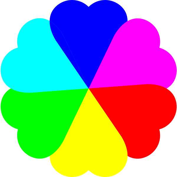 Color spectrum symbol