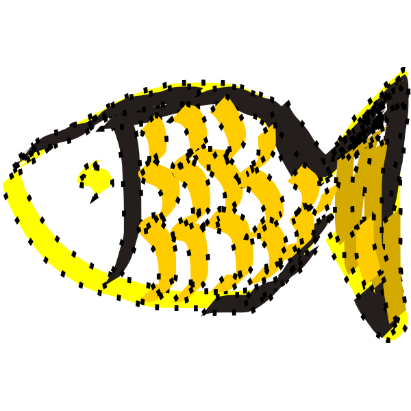 Download yellow fish | Free SVG
